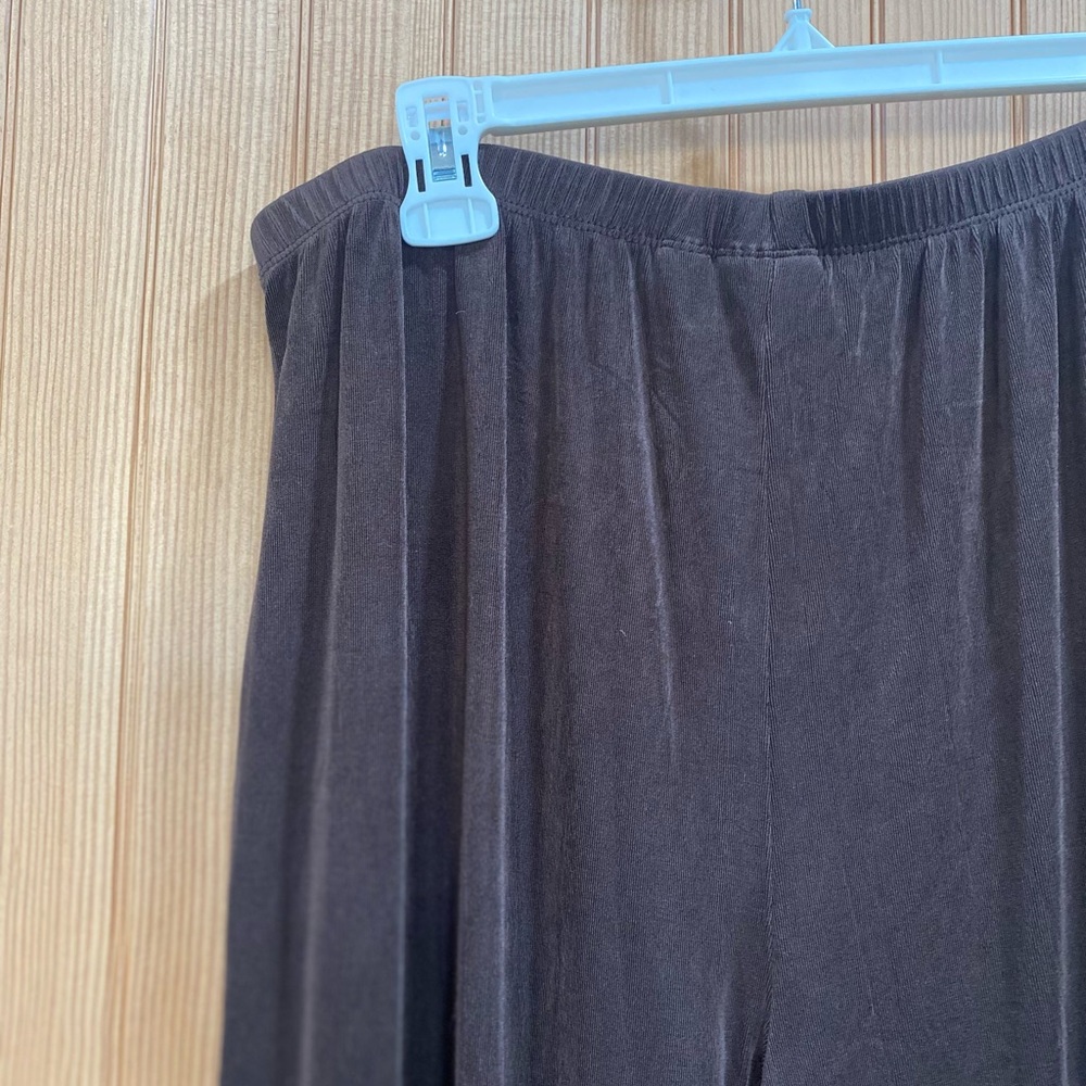 Chico's travelers Dark Brown Women's Trousers - Picture 4 of 8